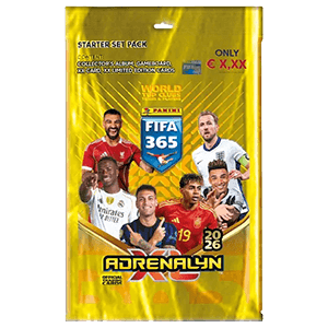 Megapack de cartas 365 FIFA Adrenlayn 2026