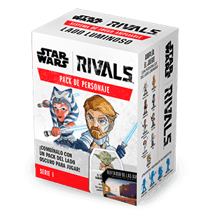 Juego de cartas Pack Funko Star Wars Rivals Serie 1. Lado Luminoso (REACONDICIONADO)