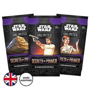 Sobre de cartas Star Wars Unlimited: Secretos del Poderr (Inglés)