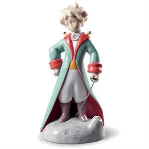 Figura de porcelana Lladró hecha a mano The Little Prince De 24 Cm