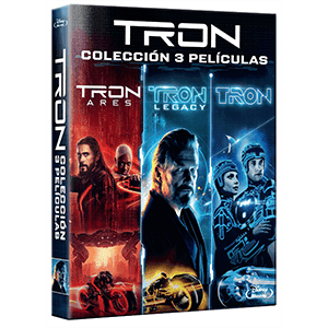Pack 3 Películas - Tron + Tron Legacy + Tron Ares