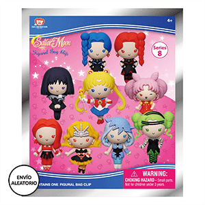 Colgante 3D Sailor Moon Series 8 para mochilas y bolsos (surtido)
