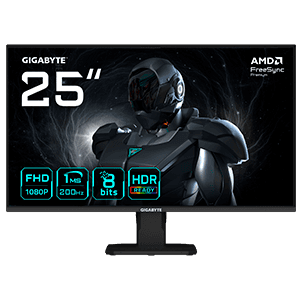 GIGABYTE GS25F2 24,5´´ - IPS Super Speed - Full HD - 200Hz - 1Ms - FreeSync Premium - Monitor Gaming (REACONDICIONADO)