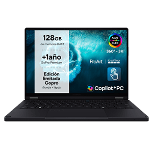 ASUS HN7306EAC-LX084W - AMD Ryzen AI Max+ 395 - AMD UMA - 128 GB - 2TB SSD - 13,3" OLED - W11 Home - Ordenador Portatil
