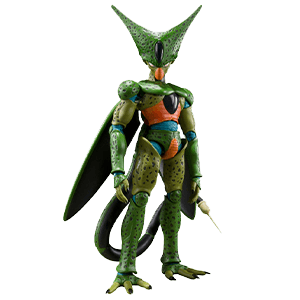 Figura Dragon Ball Z S.H.Figuarts Cell First Form de 17 cm