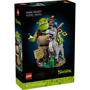LEGO Shrek: Shrek, Asno y Gato con Botas 72423