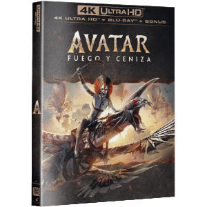 Avatar Fuego y Ceniza 4K + BD