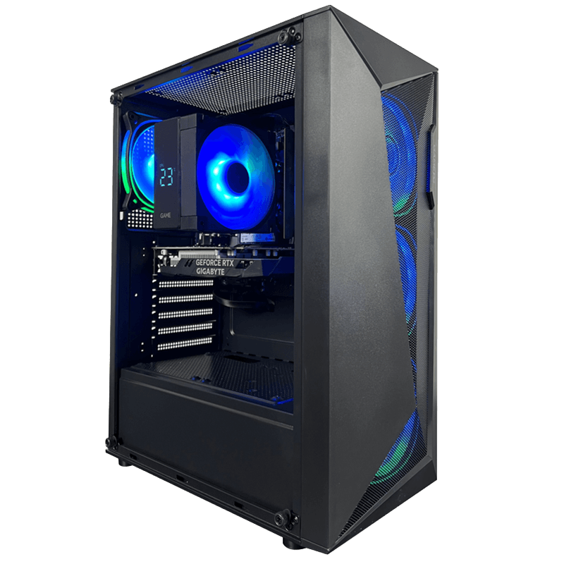 GamePc Promo-A Ryzen5-5500/16gb Rgb/500Gb/Rtx 3050/750W/Windows 11 Preinstalado sin licencia- Sobremesa Gaming