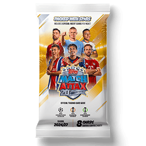 Sobre de cartas UCC Match Attax 2026-2027 Card Packets