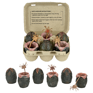 Pack de 6 figuras Huevos Aliens of Alien (40th Anniversary)