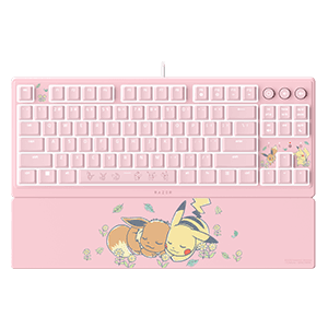 Razer Ornata V3 TKL Edición Pokémon Pikachu/Eevee US Layout - Teclado Gaming