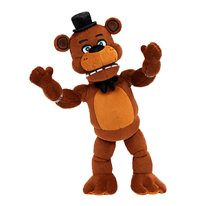 Peluche con sonido articulado Five Nights at Freddy´s Freddy clásico de 35 cm