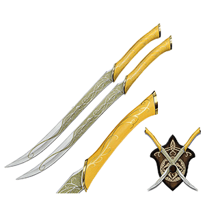 Replica cuchillos El Señor de los anillos 1/1 Fighting Knives of Legolas