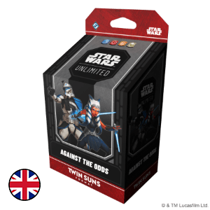 Mazo Star Wars Unlimited Against the Odds Ahsoka and Captain Rex Twin Suns (inglés) (REACONDICIONADO)