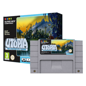Juego Super NES - Utopia: The Creation of a Nation - Collector´s Edition