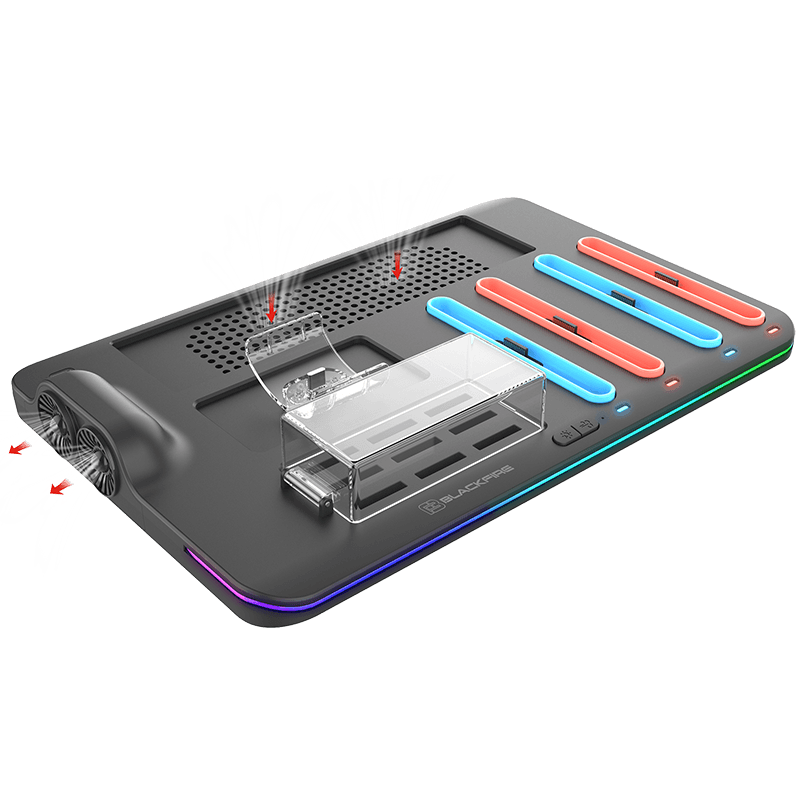 Blackfire Multifunction Charging Stand RGB LED Nintendo Switch 2 - Cargador