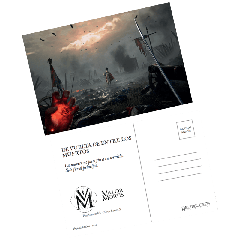 Valor Mortis – Postal 2 arte Exclusivo GAME