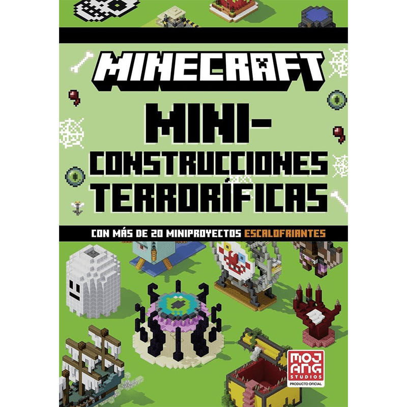 Minecraft Oficial: Miniconstrucciones terroríficas (con más de 20 miniproyectos escalofriantes)