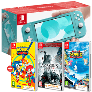 Nintendo Switch Lite + Juego SEGA o UBI a elegir