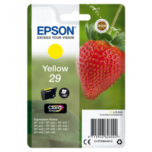 Epson Strawberry Singlepack Yellow 29 Claria Home Ink