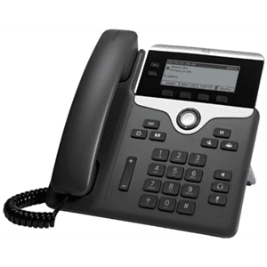 Cisco 7821 teléfono IP Negro, Plata Terminal con conexión por cable 2 líneas