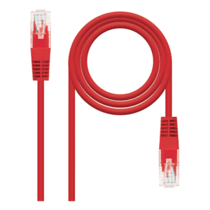 Nanocable 10.20.0403-R cable de red Rojo 3 m Cat6e U/UTP (UTP)