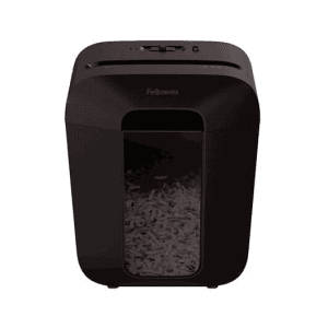 Fellowes Powershred LX45 triturador de papel Corte cruzado Negro
