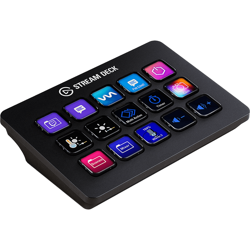 Elgato Stream Deck MK2 Negro 15 botones - Controlador Streaming