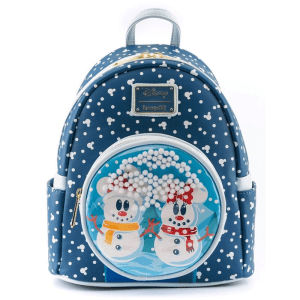 LoungeFly Mickey Minnie Snowman Disney 26cm - Mochila