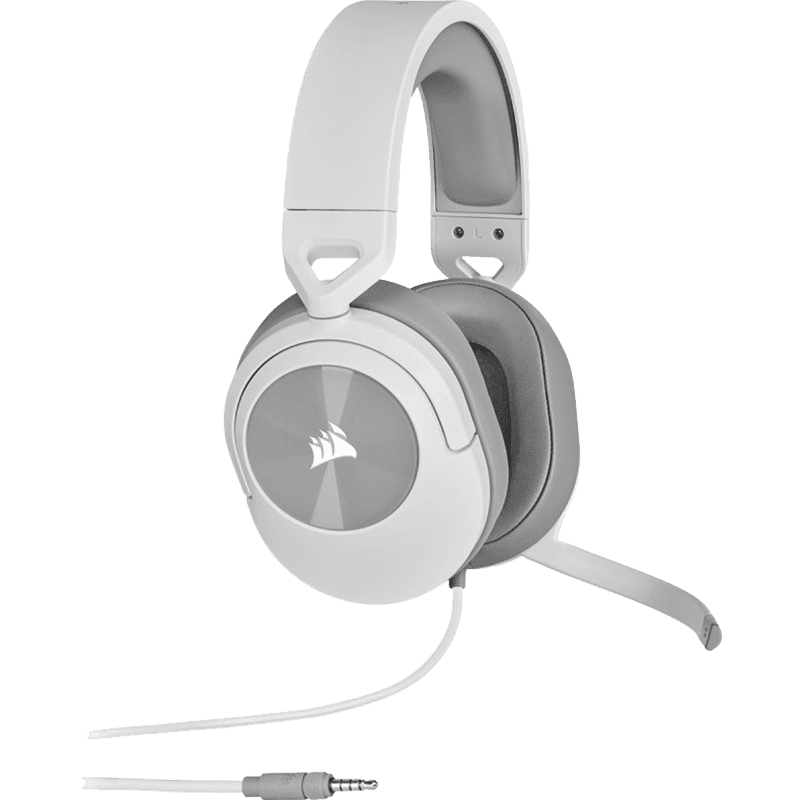 Corsair HS55 Estereo Blanco PC - PS5 - PS4 - XBOX - Switch - Auriculares Gaming