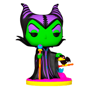 Figura POP Disney Villains Maleficent Black Light Exclusive