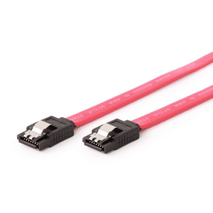 Gembird CC-SATAM-DATA SATA 0,5 m Negro Rojo - Cable