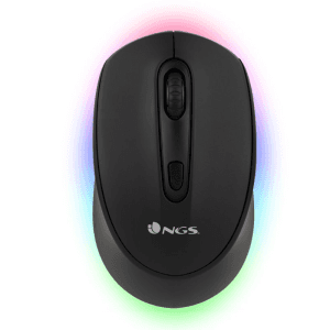NGS SMOG-RB ratón Juego Ambidextro RF Wireless + Bluetooth Óptico 2400 DPI
