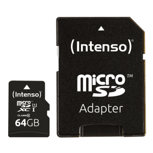 Intenso 3423490 memoria flash 64 GB MicroSDXC UHS-I Clase 10