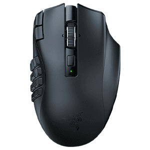 Razer Naga V2 HyperSpeed Wireless + Bluetooth Óptico 30000 DPI - Raton Gaming