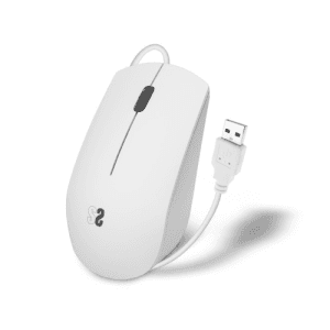 Subblim Business Silencioso USB 1200 DPI Blanco - Raton