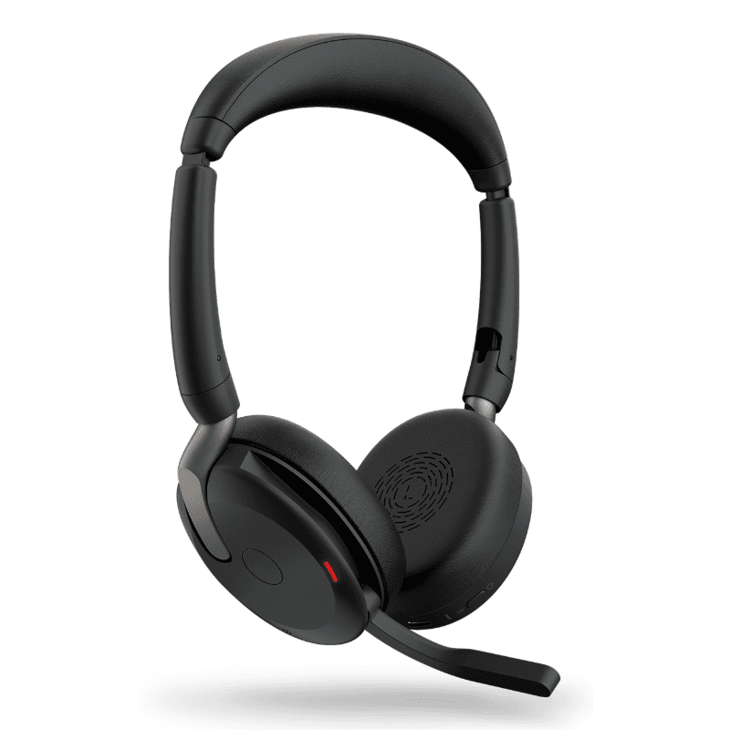 Jabra Evolve2 65 Flex Auriculares Inalámbrico Diadema Oficina/Centro de llamadas USB tipo A Bluetooth Base de carga
