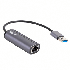 iggual USB-A a RJ45 Gigabit Silver - Adaptador