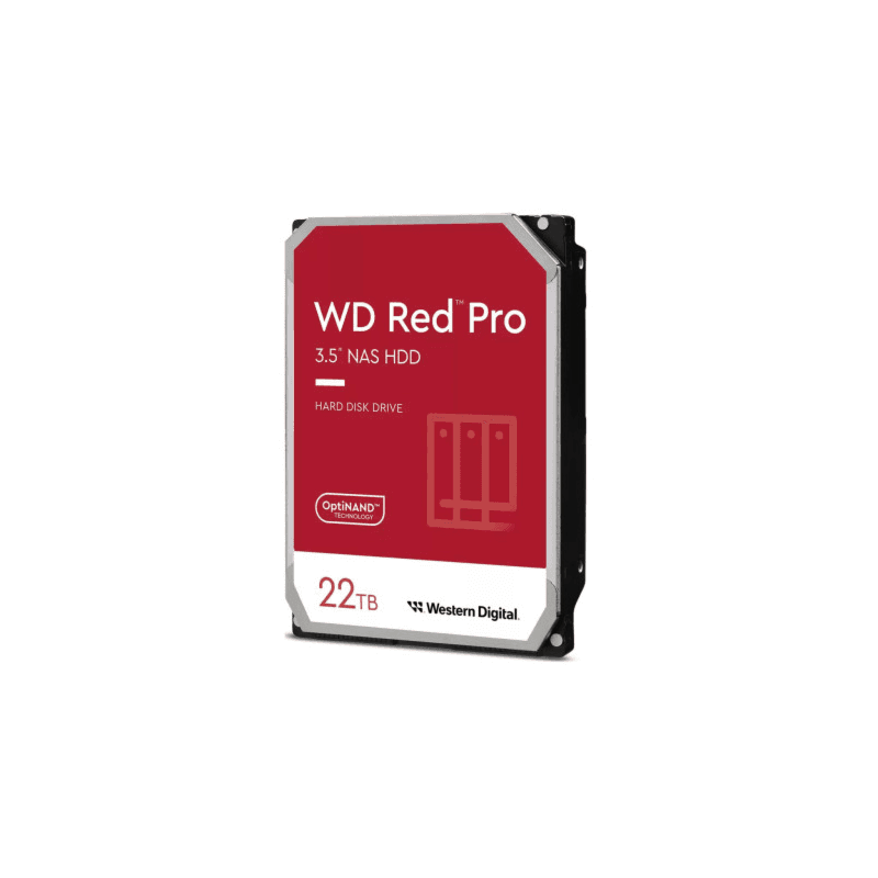 Western Digital Red Pro disco duro interno 22 TB 7200 RPM 512 MB 3.5" Serial ATA III