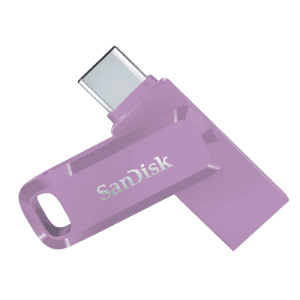 SanDisk Ultra Dual Drive Go USB 128GB unidad flash USB USB Type-A / USB Type-C 3.2 Gen 1 (3.1 Gen 1) Lavanda