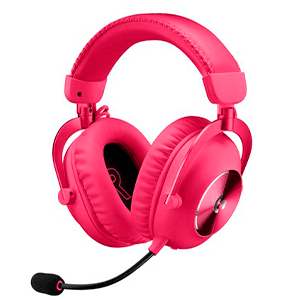 Logitech Pro X 2 Lightspeed Wireless Magenta - Auriculares Gaming