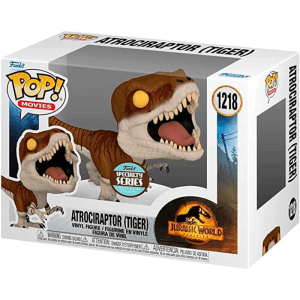 Figura POP Jurassic World 3 Atrociraptor Tiger Exclusive