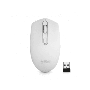 Urban Factory FREE ratón Hogar Ambidextro RF inalámbrico Óptico 1600 DPI