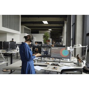 HP Poly Auriculares monoaurales Poly Savi 8410 Office con certificación Microsoft Teams DECT 1880-1900 MHz
