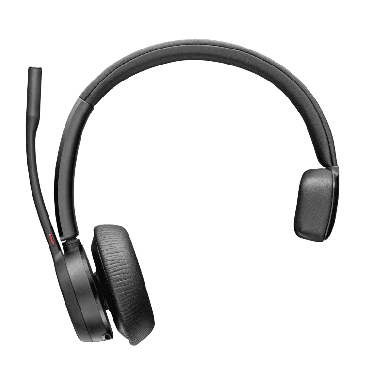 HP Poly Auriculares Poly Voyager 4310 USB-A con certificación para Microsoft Teams + llave BT700