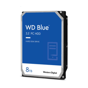 Western Digital Blue disco duro interno 8 TB 5640 RPM 256 MB 3.5" Serial ATA III