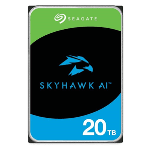 Seagate SkyHawk AI disco duro interno 20 TB 7200 RPM 512 MB 3.5" Serial ATA III