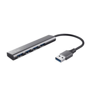 Trust Halyx USB 3.2 Gen 1 (3.1 Gen 1) Type-A 5 Mbit/s Negro, Gris