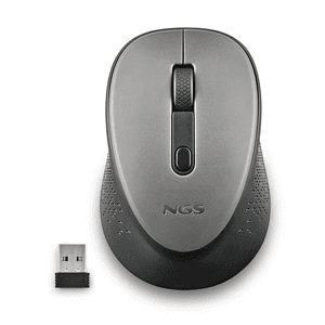 NGS DEW ratón Oficina Ambidextro RF inalámbrico Óptico 1600 DPI