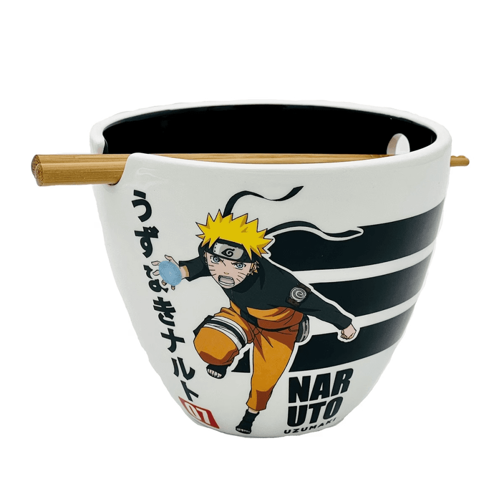 Bowl de ramen con palillos Naruto Shippuden Naruto de 473 ml